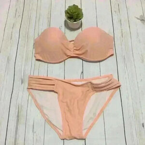 Top Melon Swimsuit Bikini Medium Pink